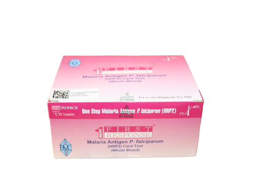 Malaria P.f Ag Rapid Tests (pack of 25 strips)