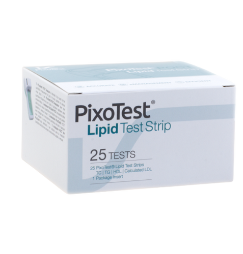 Lipid Profile Pixotest POCT System Tests Strips (pack of 25 strips)