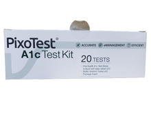 Load image into Gallery viewer, HbA1c Pixotest POCT System Test Strips (pack of 20 strips)