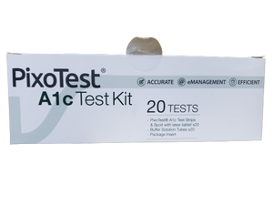 HbA1c Pixotest POCT System Test Strips (pack of 20 strips)